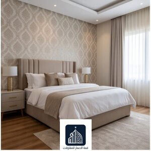 ورق جدران - أجمل تصاميم ورق الجدران في الدمام والخبر - قمة الاعمار للمقاولات في الدمام والخبر