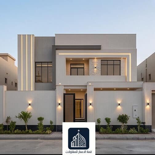 ترميم وتشطيب الفلل في الخبر - قمة الاعمار للمقاولات