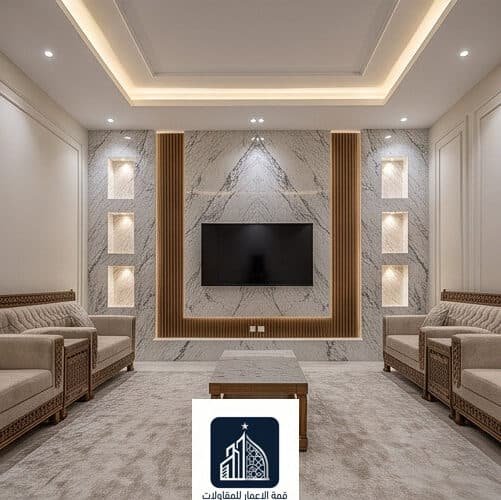 ديكورات جبس مجالس في الخبر - قمة الاعمار للمقاولات